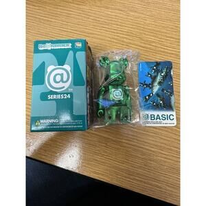 Medicom Bearbrick Series 24 Basic S24 Basic @ Be@rbrick Sealed w/card